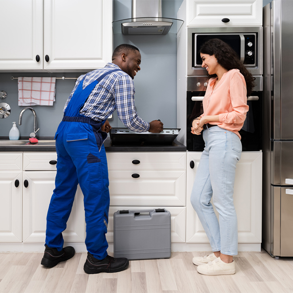 can you provide an estimate for cooktop repair before beginning any work in Mooers